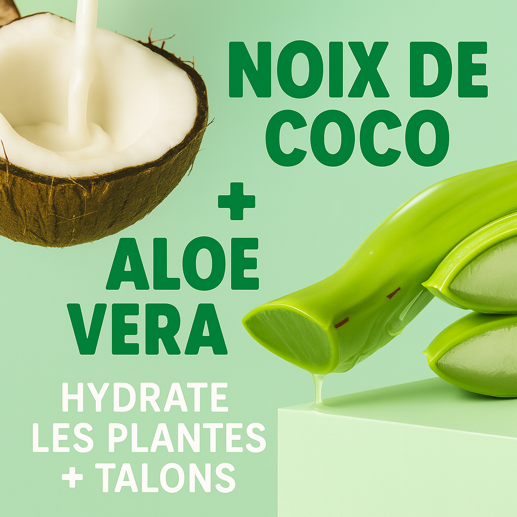 Spray instantané pour les pieds