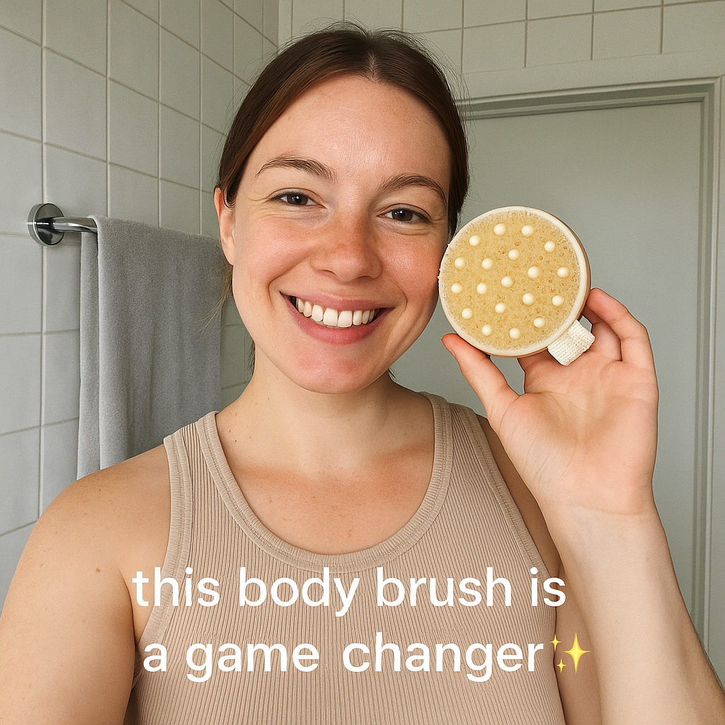 dry body brush: reveal your natural glow, instantly