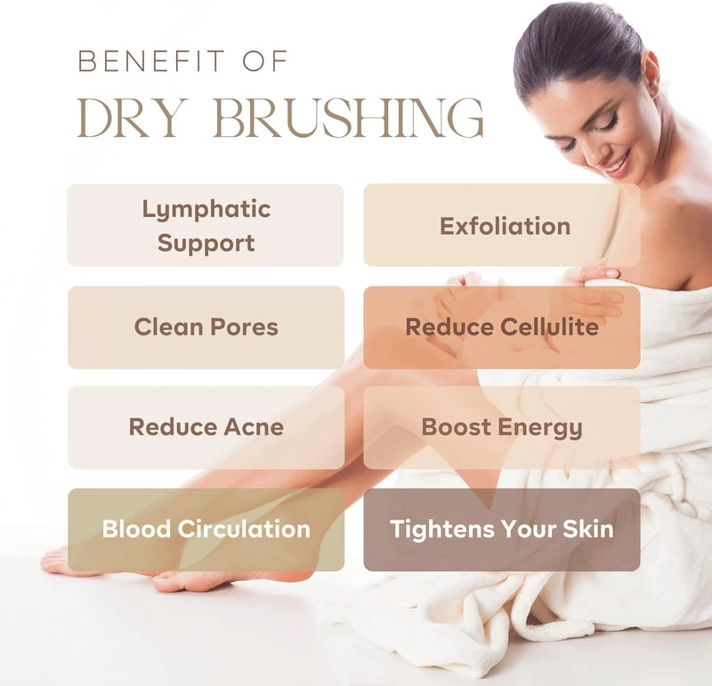 dry body brush: reveal your natural glow, instantly
