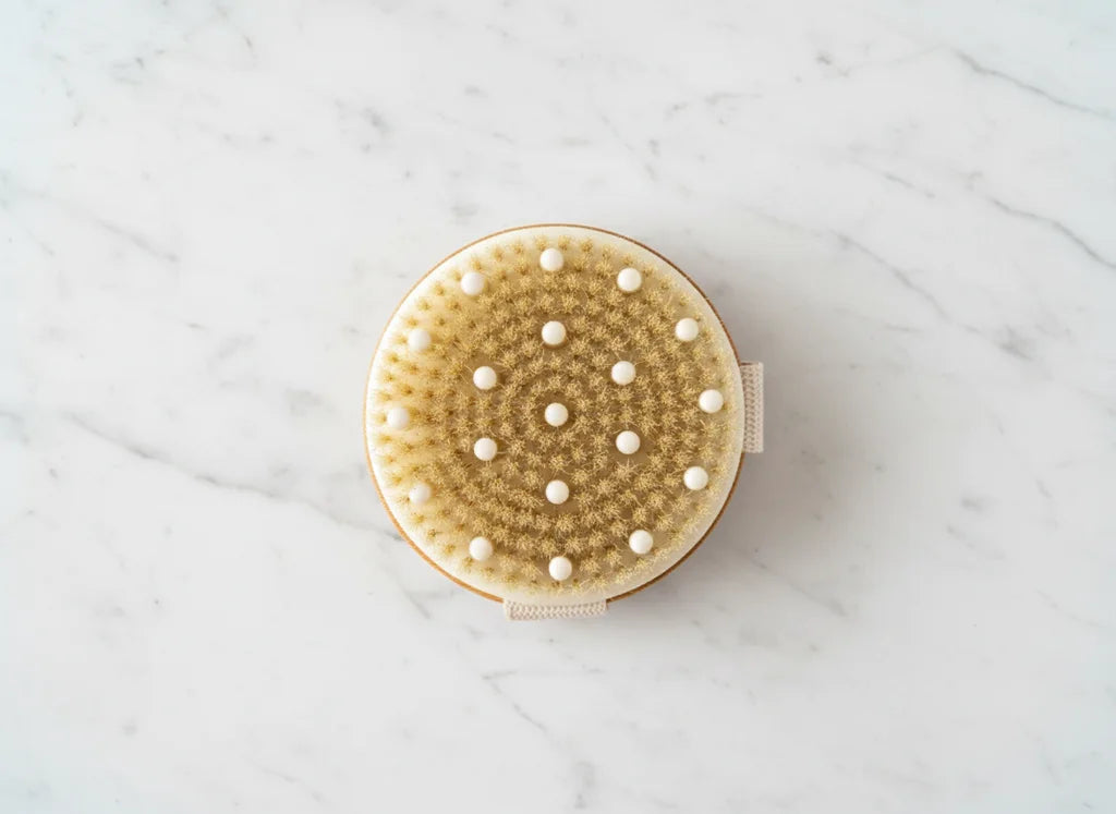 dry body brush: reveal your natural glow, instantly