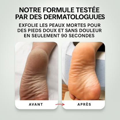 Spray instantané pour les pieds