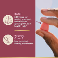 Hair Skin and Nails Gummies - Supports Healthy Hair