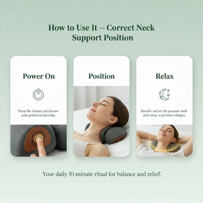 The 3-in-1 Neck Massager Pillow